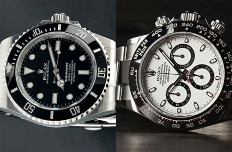 rolex daytona vs submariner ceramic|Rolex Daytona vs Submariner: A Comprehensive Comparison.